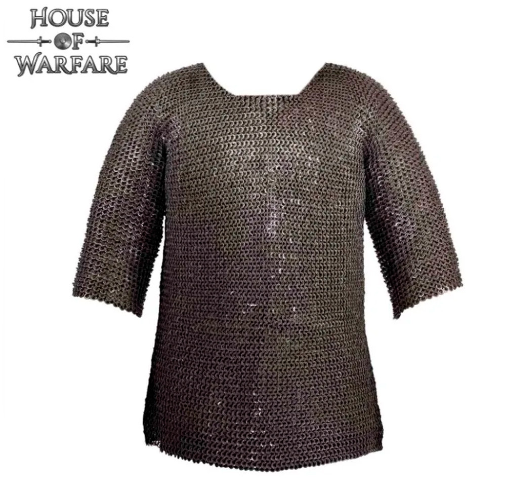 Cota de malla acero dulce modelo Haubergeon (8 mm.)