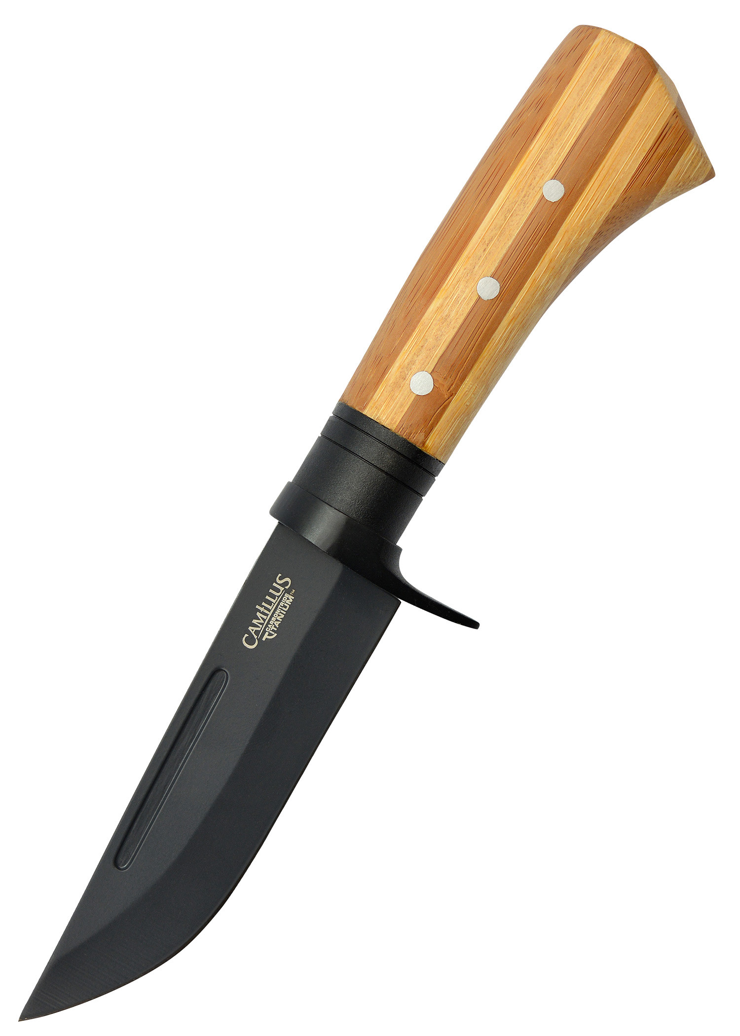 Cuchillo Outdoor Camillus modelo Bamboo, con funda