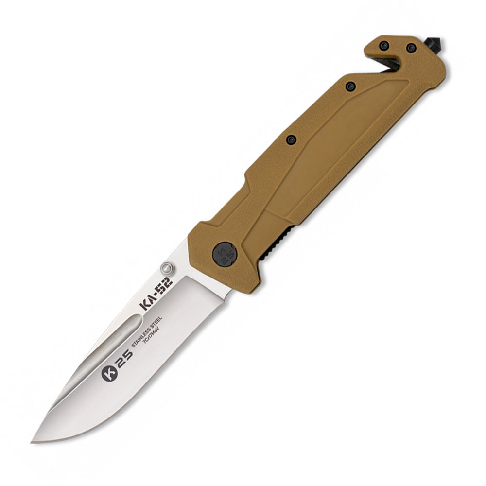 Navaja  rescate KA-52, mango engomado Coyote