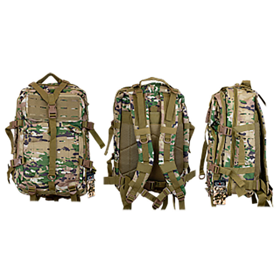 Mochila táctica Barbaric laser cut 38L, camo