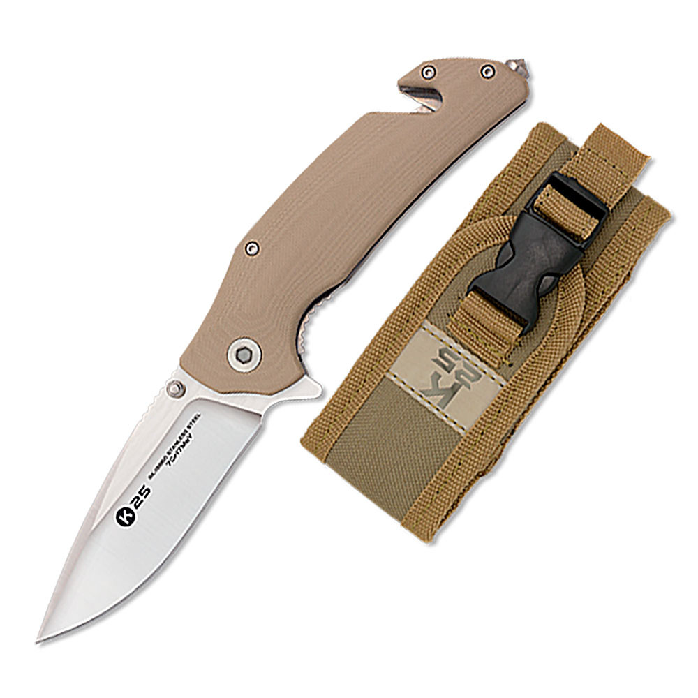Navaja de rescate Coyore marca K25 (21,5 cm.)