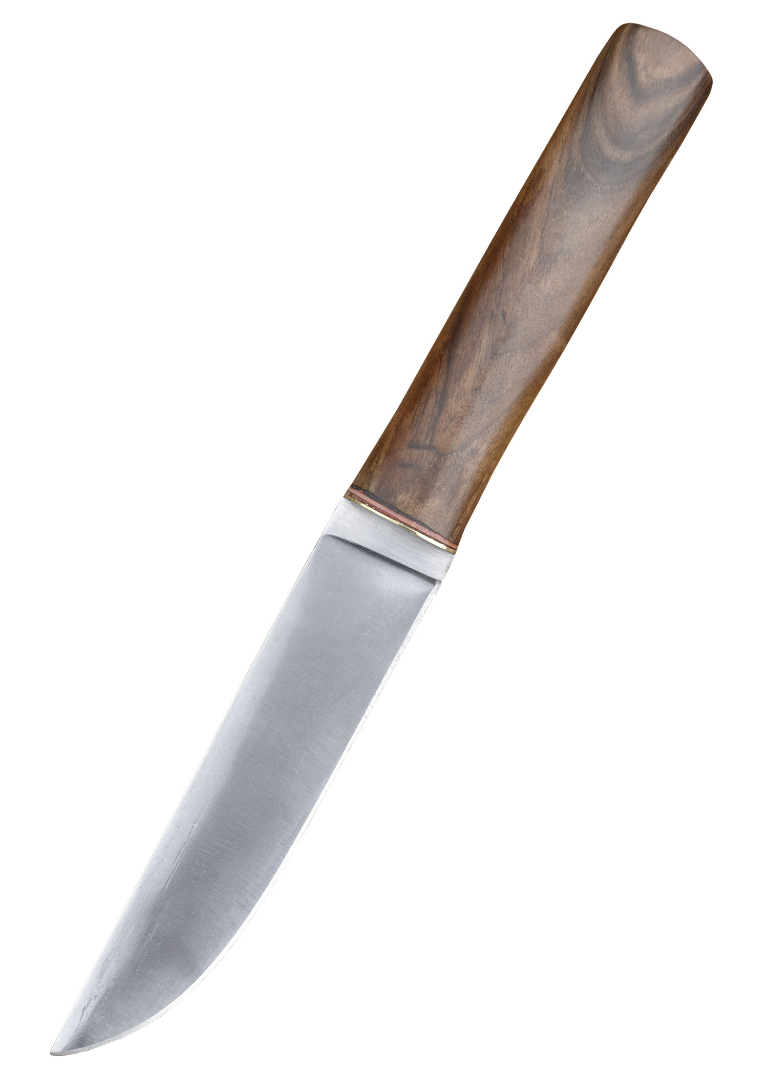 Cuchillo vikingo acero con funda cuero (28 cm.)