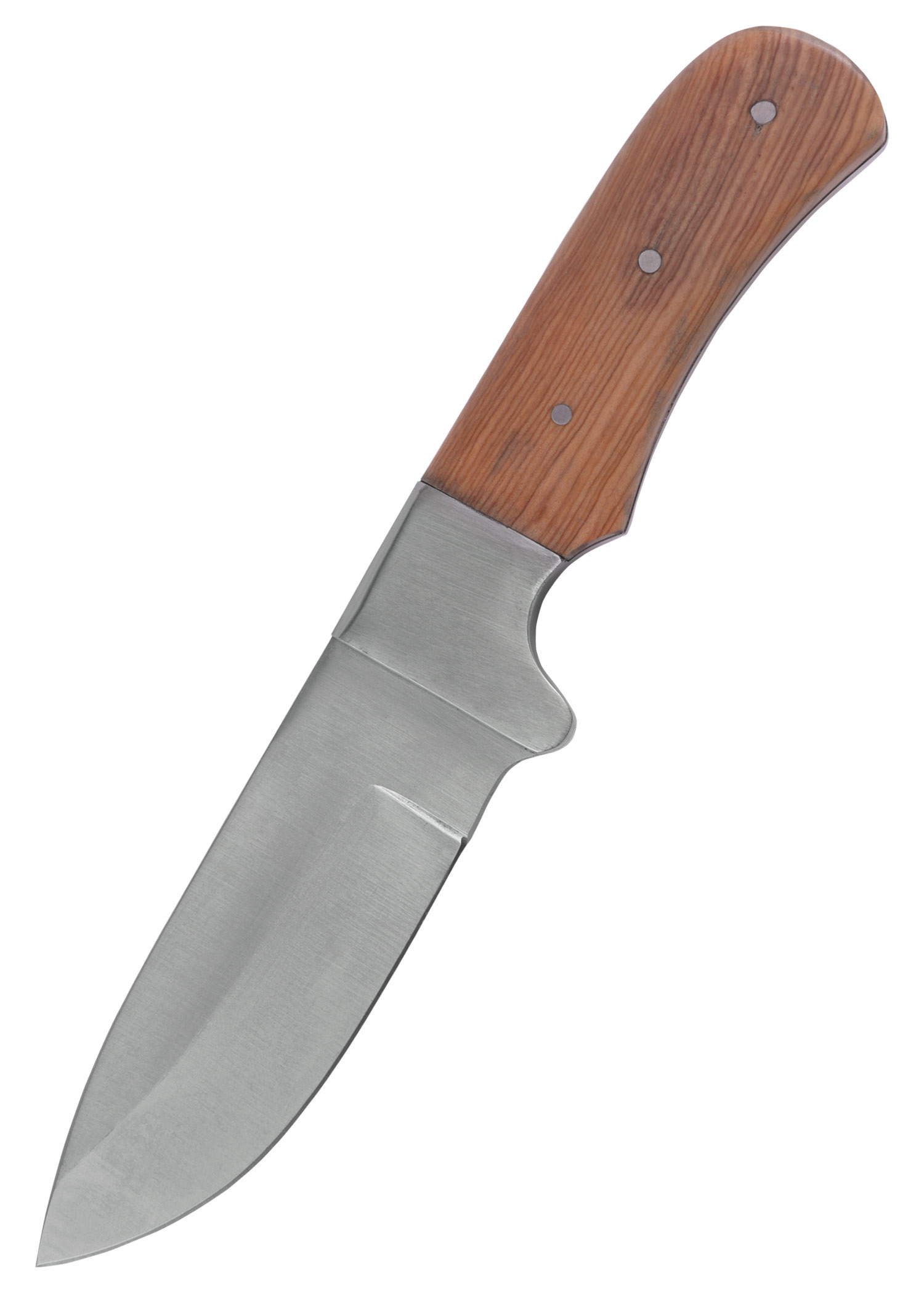 Cuchillo hoja droppoint con funda de cuero (20,8 cm)