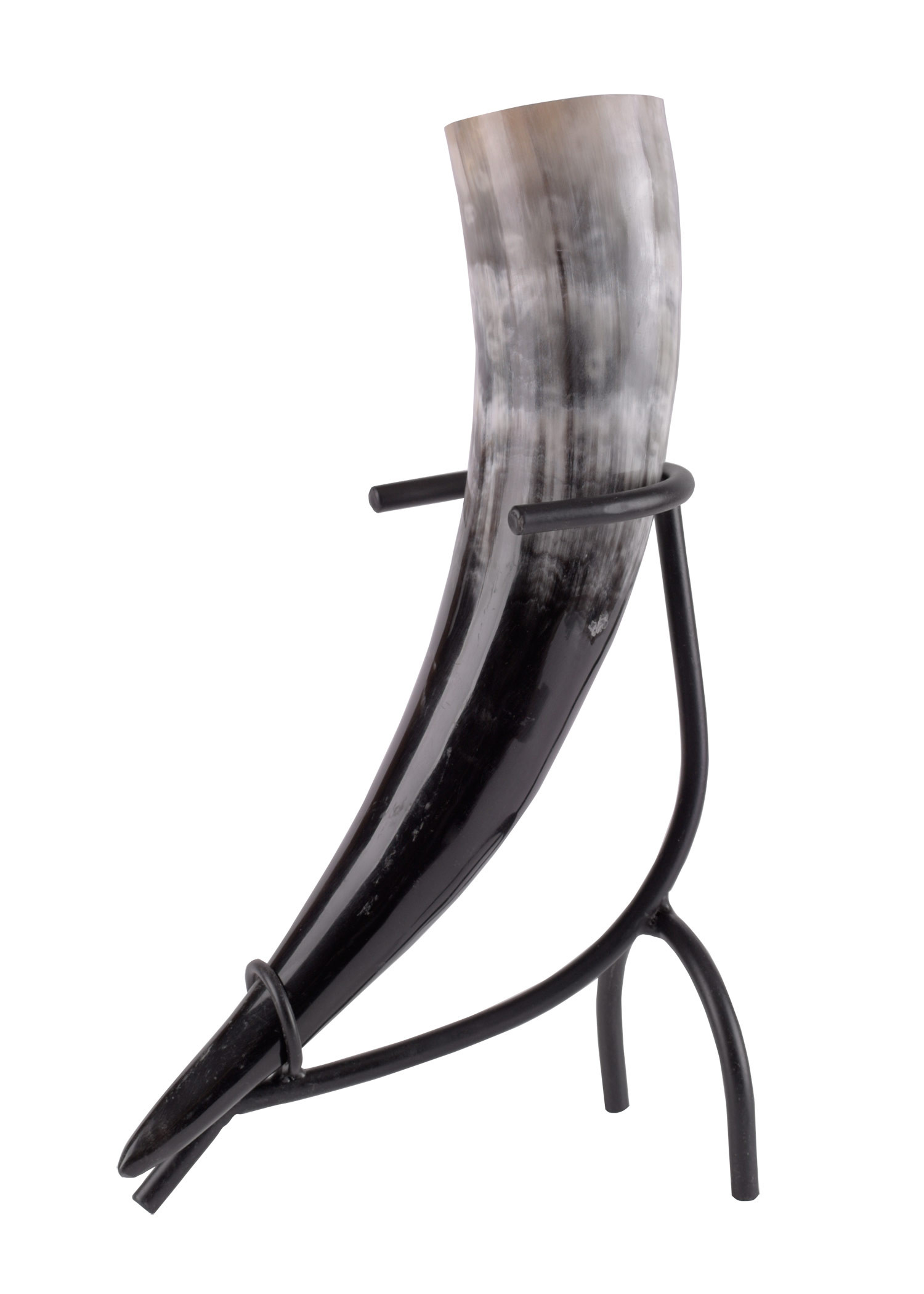 Soporte grande de metal para cuernos