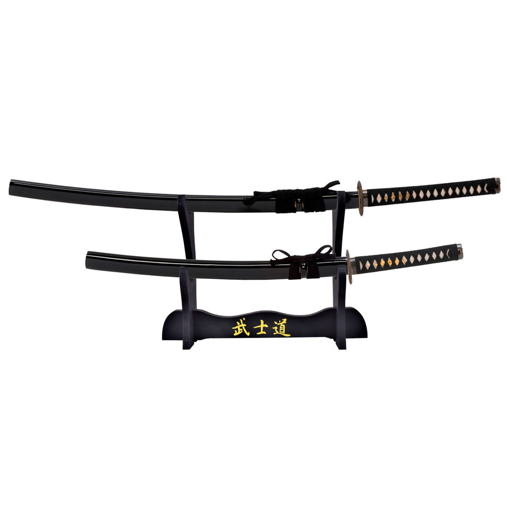 Pack John Lee Dragón Tokuni Katana, Wakizashi y soporte