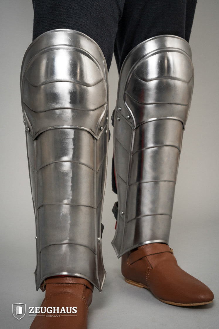 Grebas para armaduras medievales en acero pulido