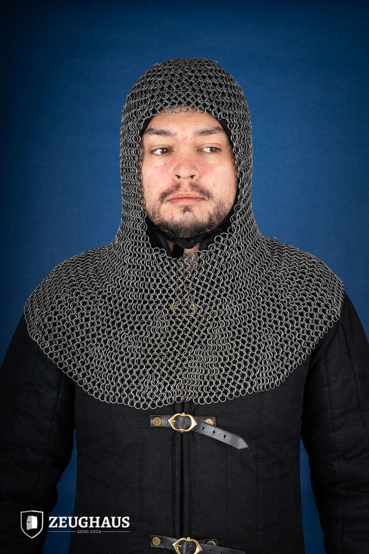 Verdugo cota de malla acero engrasado (9 mm.)