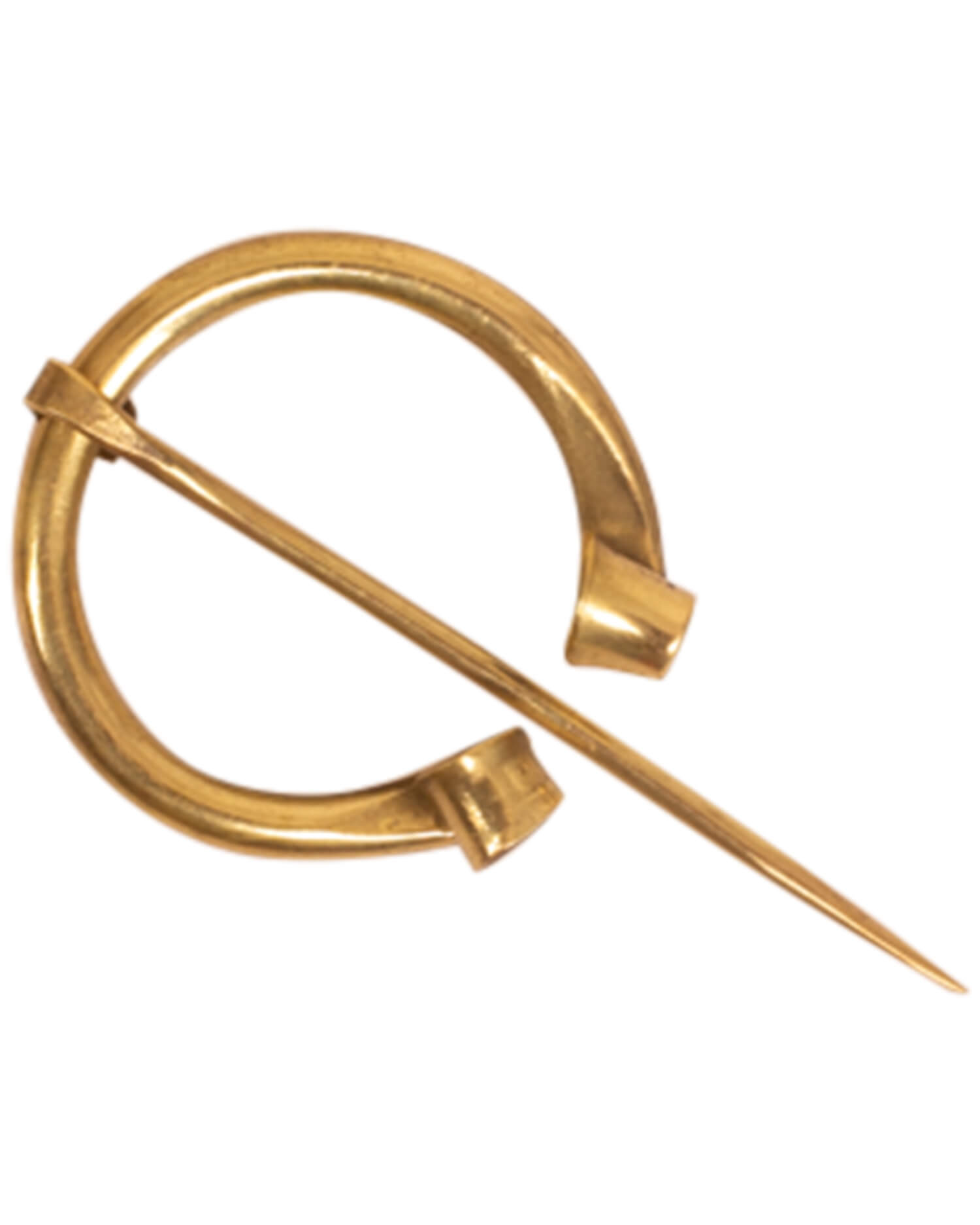 Fíbula medieval latón modelo Heliarde