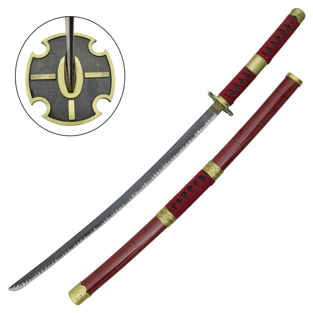 Katana no oficial Sandai Kitetsu de Zoro - One Piece
