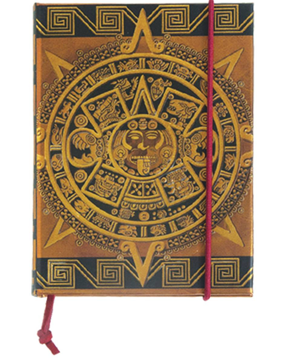 Diario con diseño Precolombina Mini Azteca 2 (144 páginas)