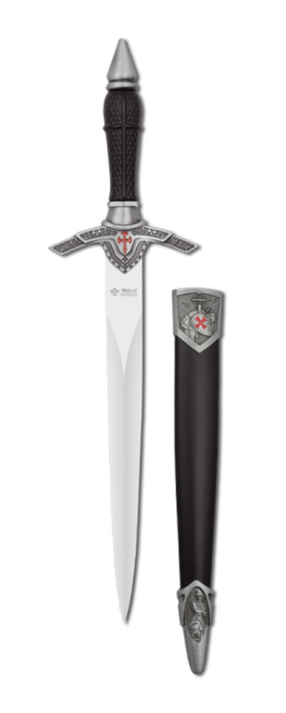 Daga Templaria ornamental con vaina (39 cm.)