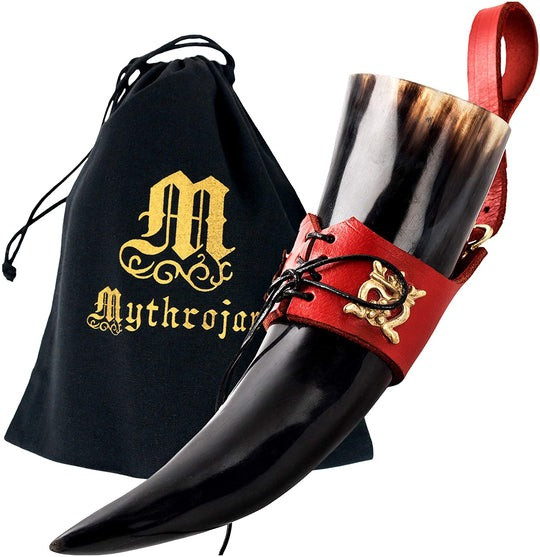 Cuerno vikingo para beber modelo Dama Elegante (250 ml.)