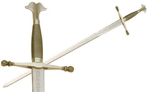Espada Carlos V en Plata
