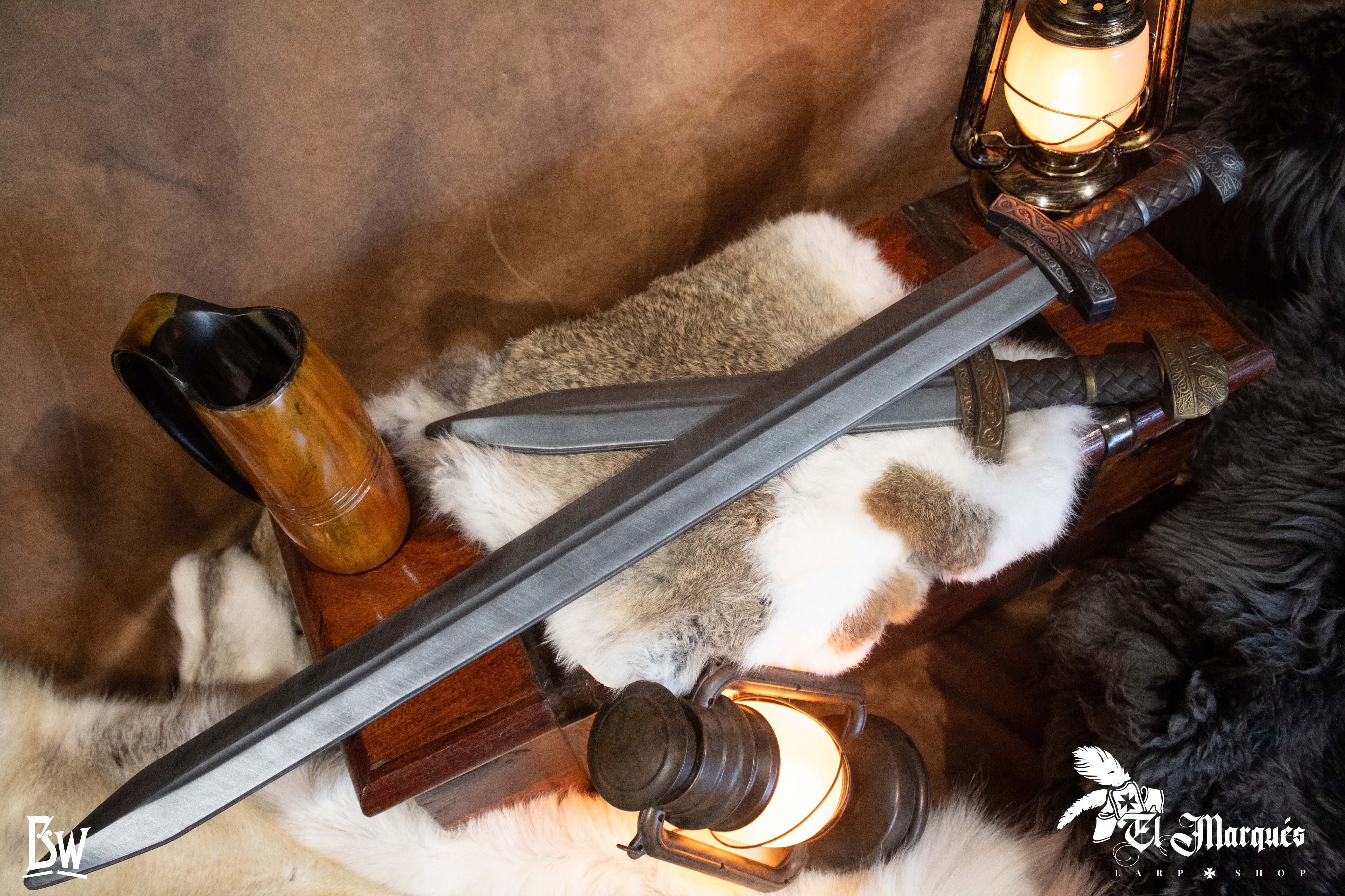 Espada Vikinga larga Egil para LARP