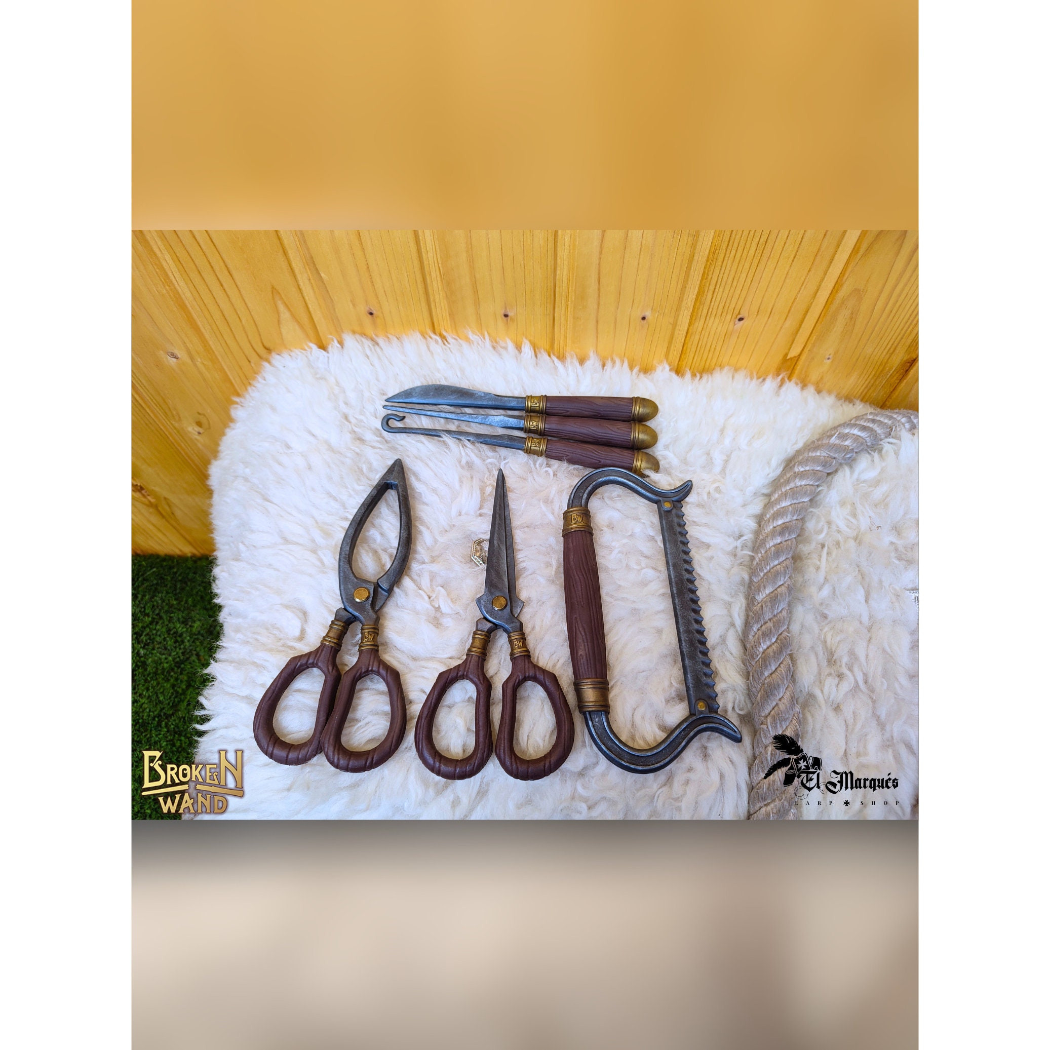 Set quirúrgico para LARP