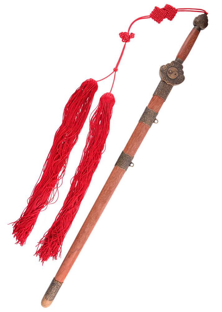 Espada Jian, acero de Damasco