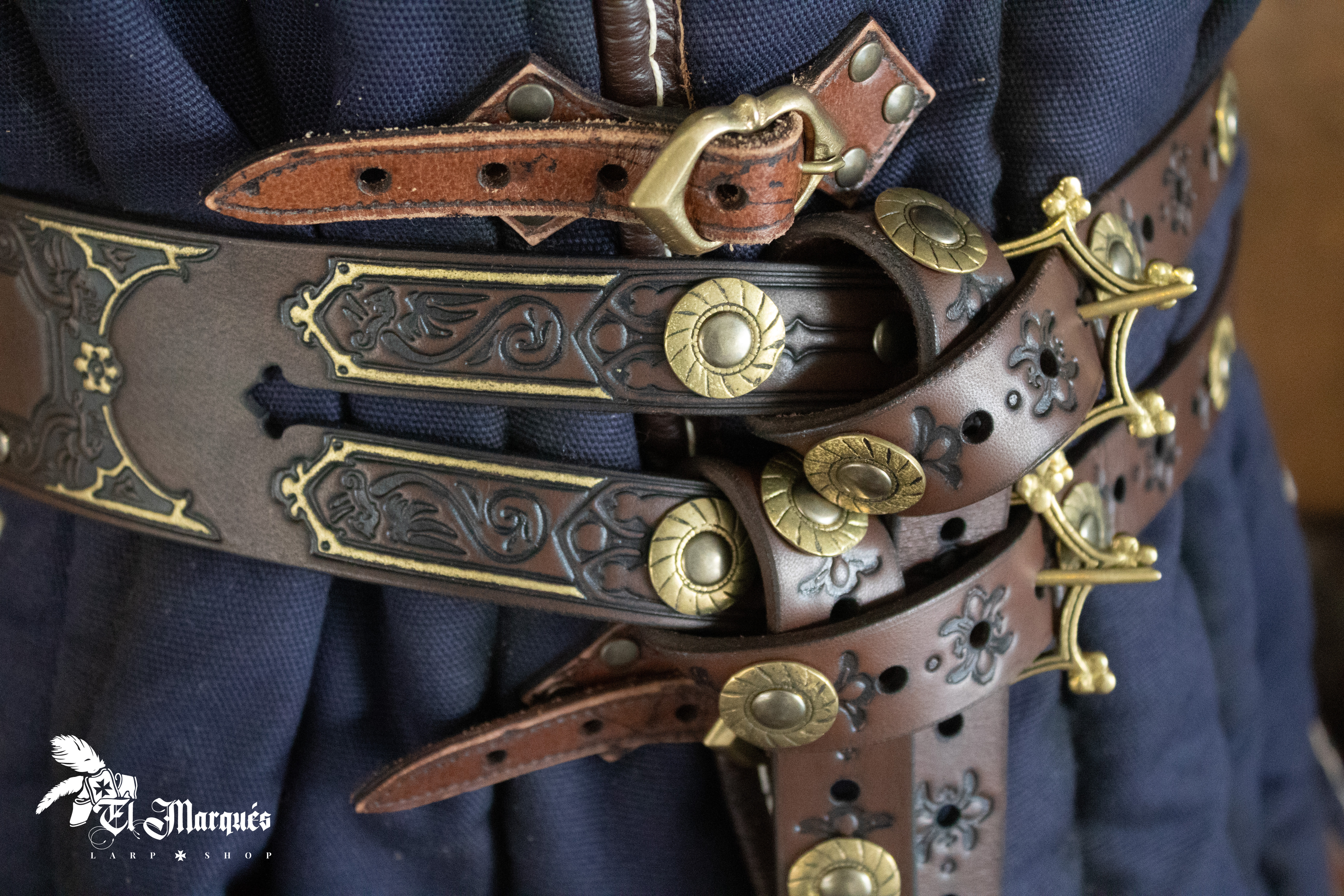 Cinturón Medieval Caballero Imperial