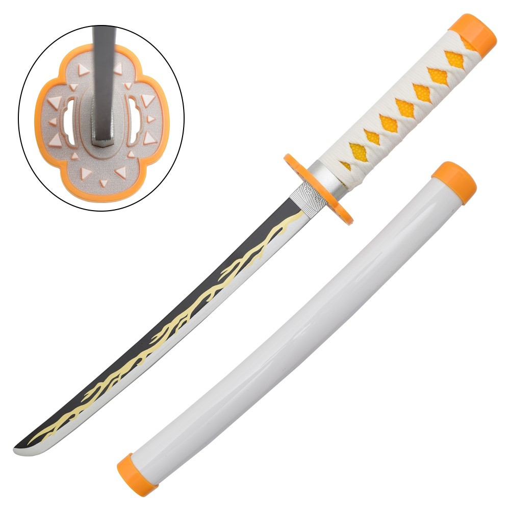Mini Katana Zenitsu Agatsuma, hoja en bambú