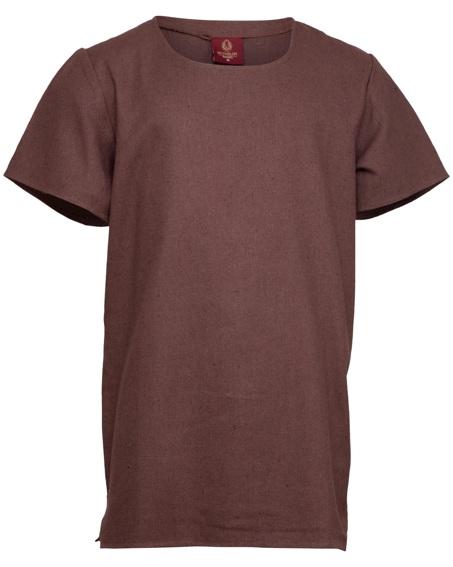 Túnica medieval básica algodón, color marrón