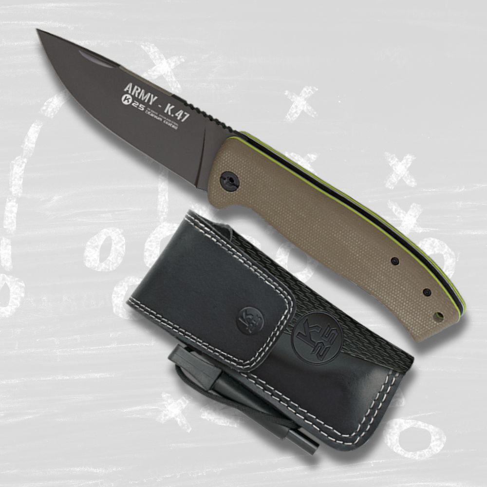 Navaja táctica K25 modelo Army (23 cm.)