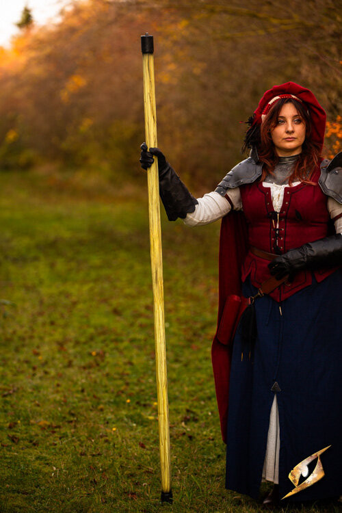 Mástil para cabezas de lanza-alabarda LARP (190 cm.)