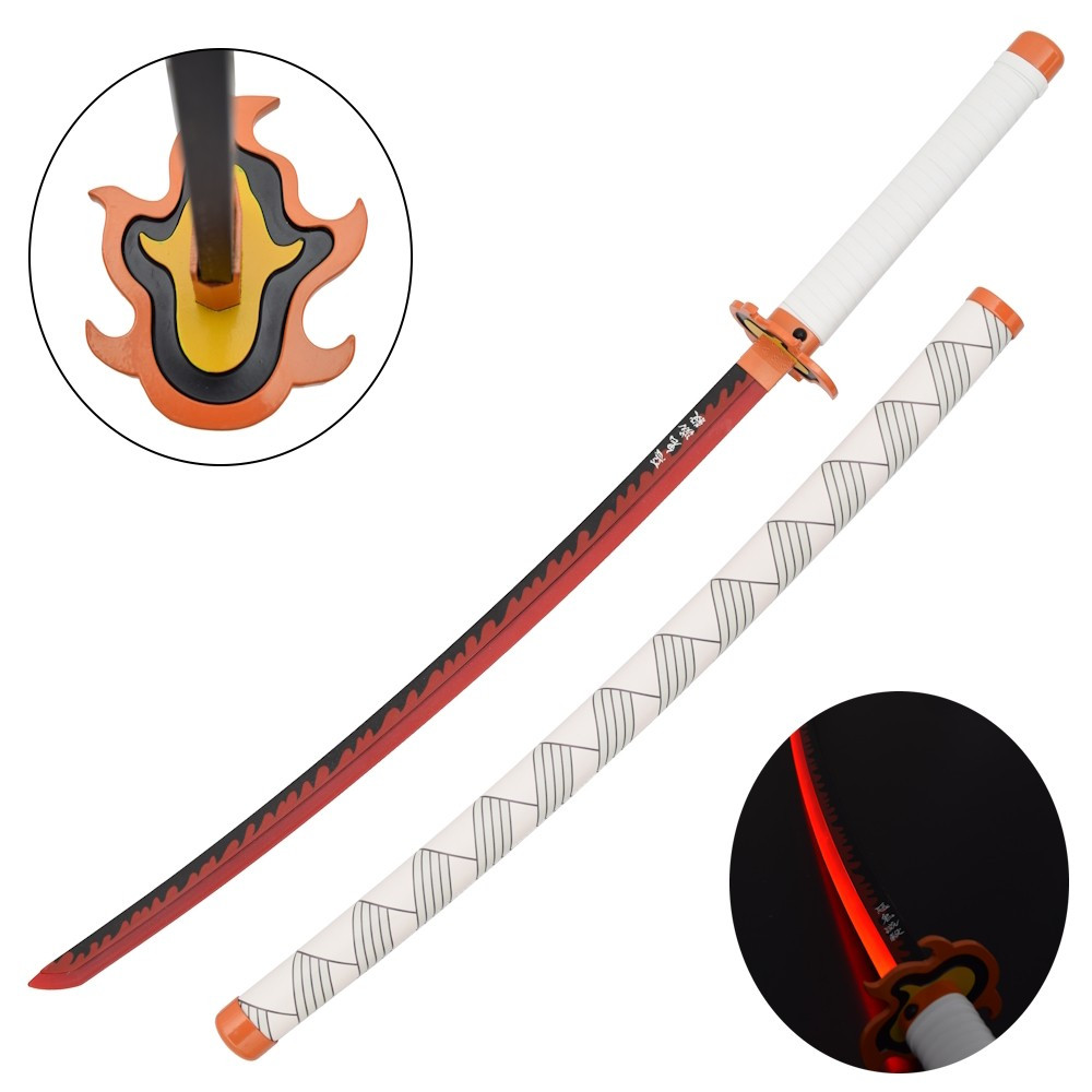 Katana decorativa LED Rengoku Kyojuro - Demon Slayer