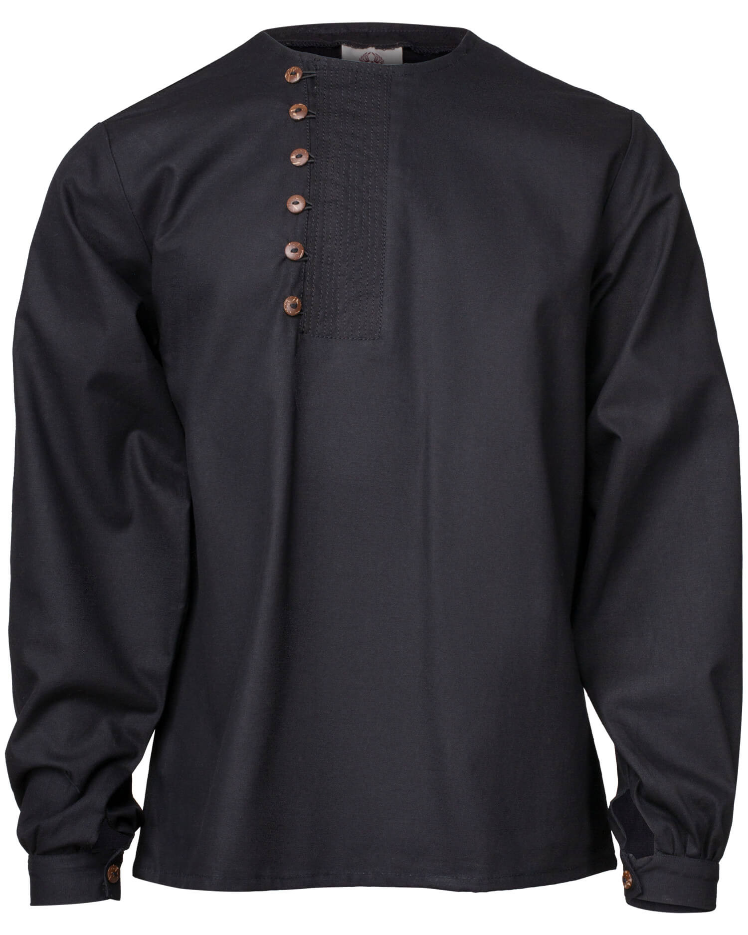 Camisa eslava Tymont en negro