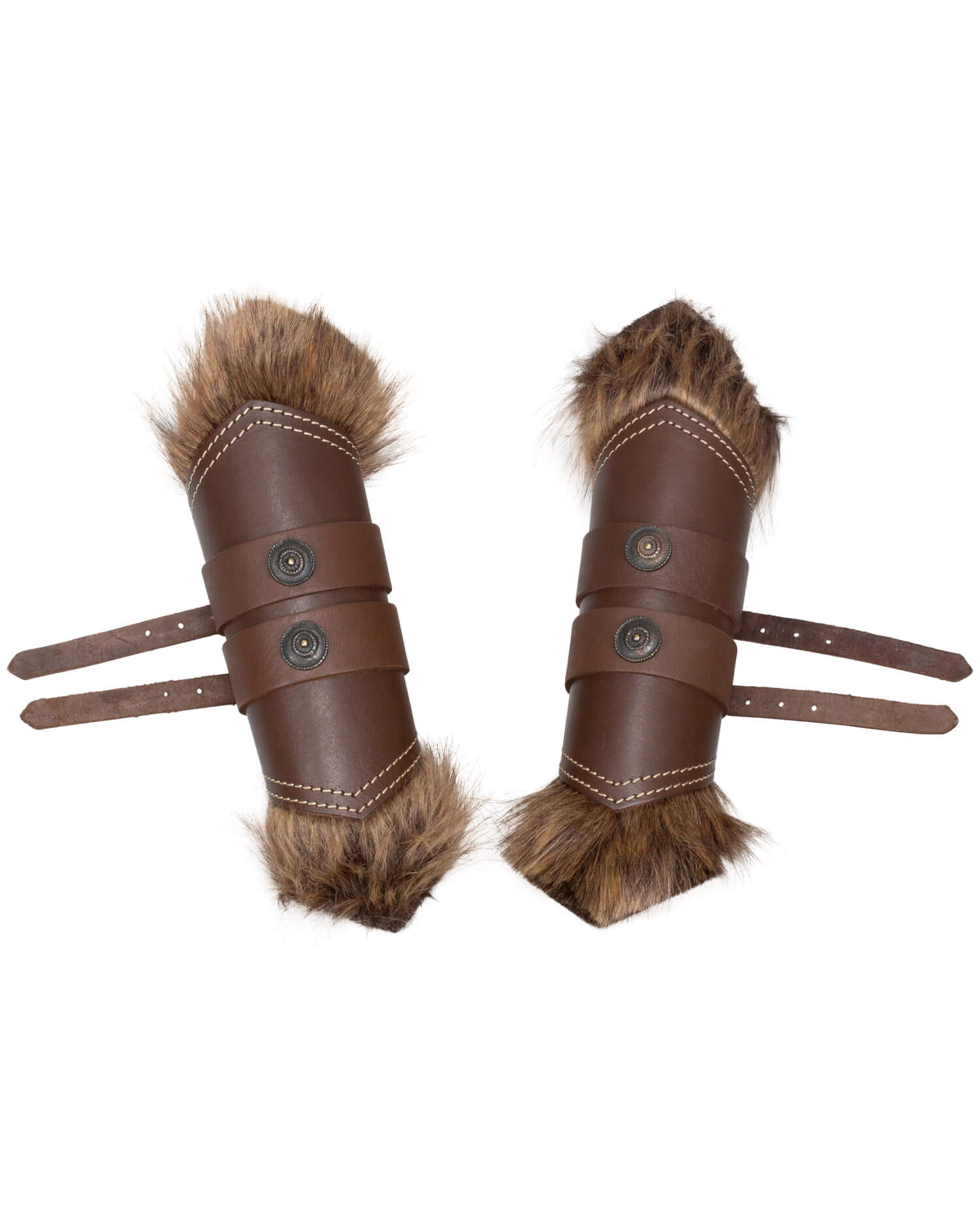 Grebas vikingas en cuero modelo Jotun, color marrón