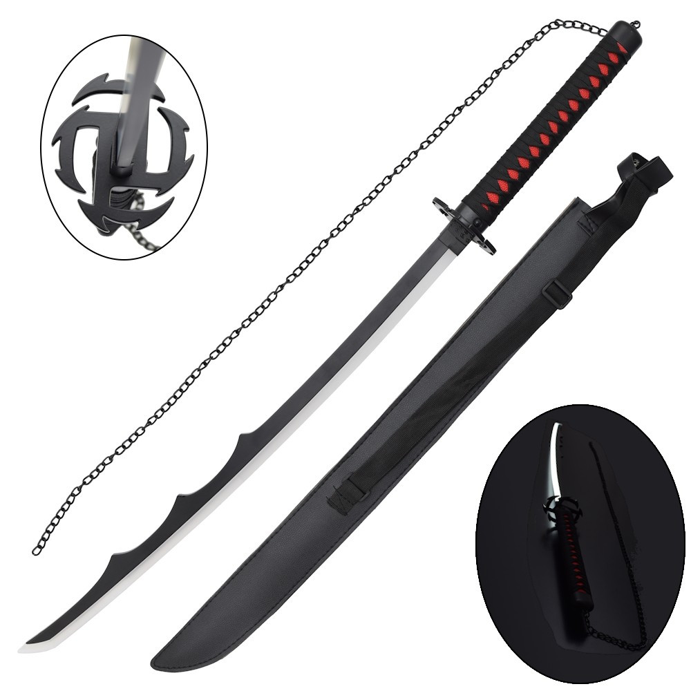 Katana Tensa Zangetsu de Bleach, Bambú con LED