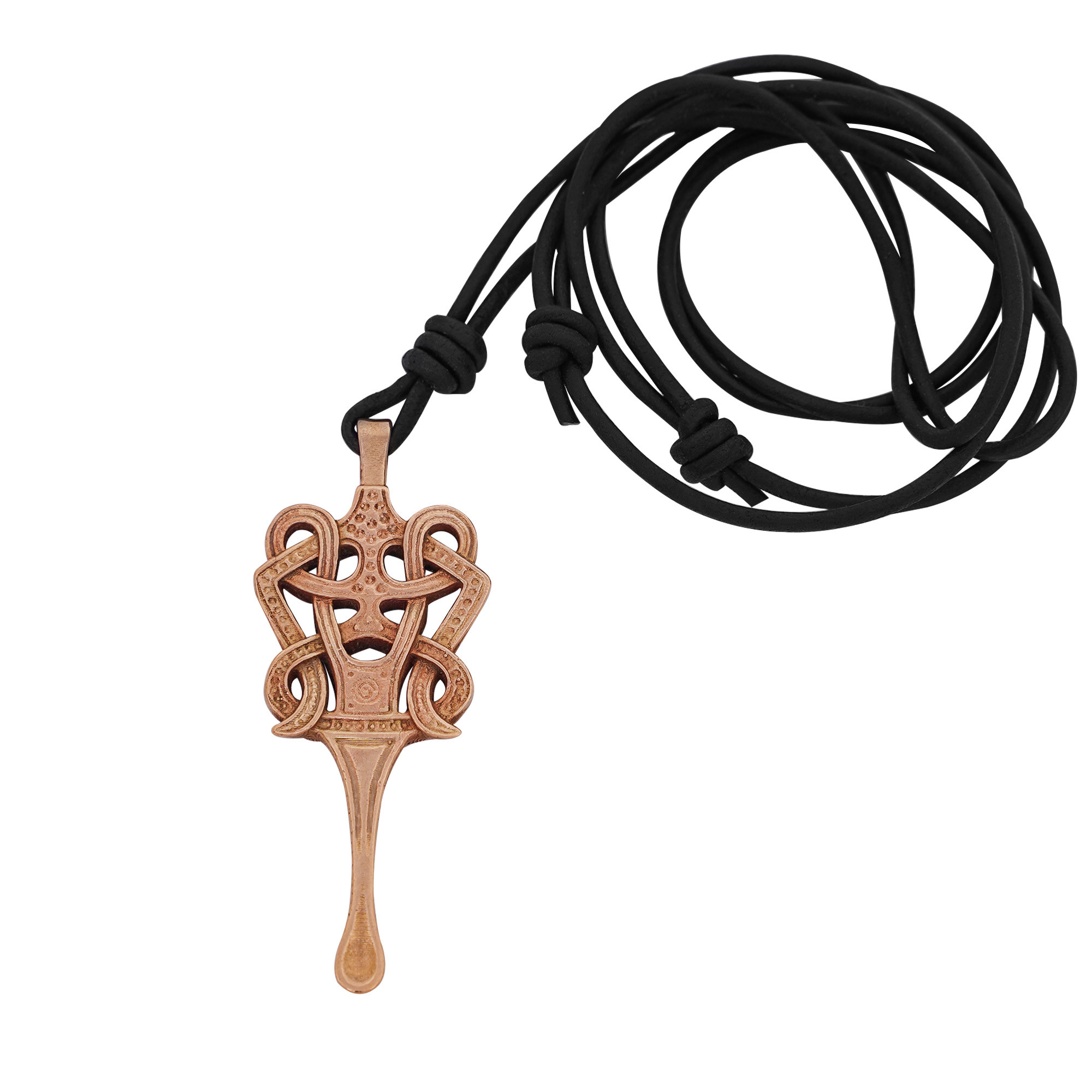 Colgante celta y limpia-orejas (6 cm.)