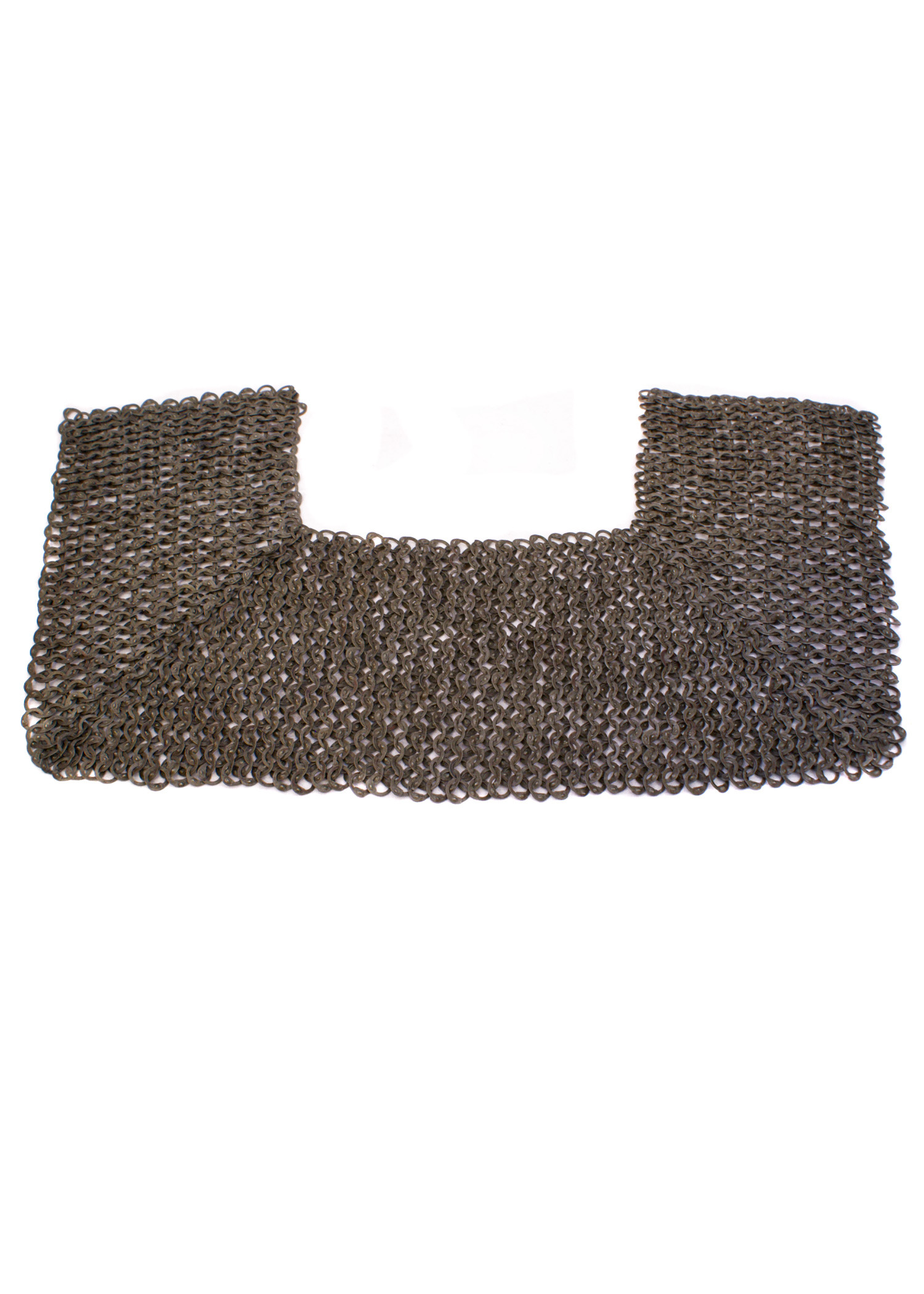 Protección de malla para el cuello, anillas planas remachadas