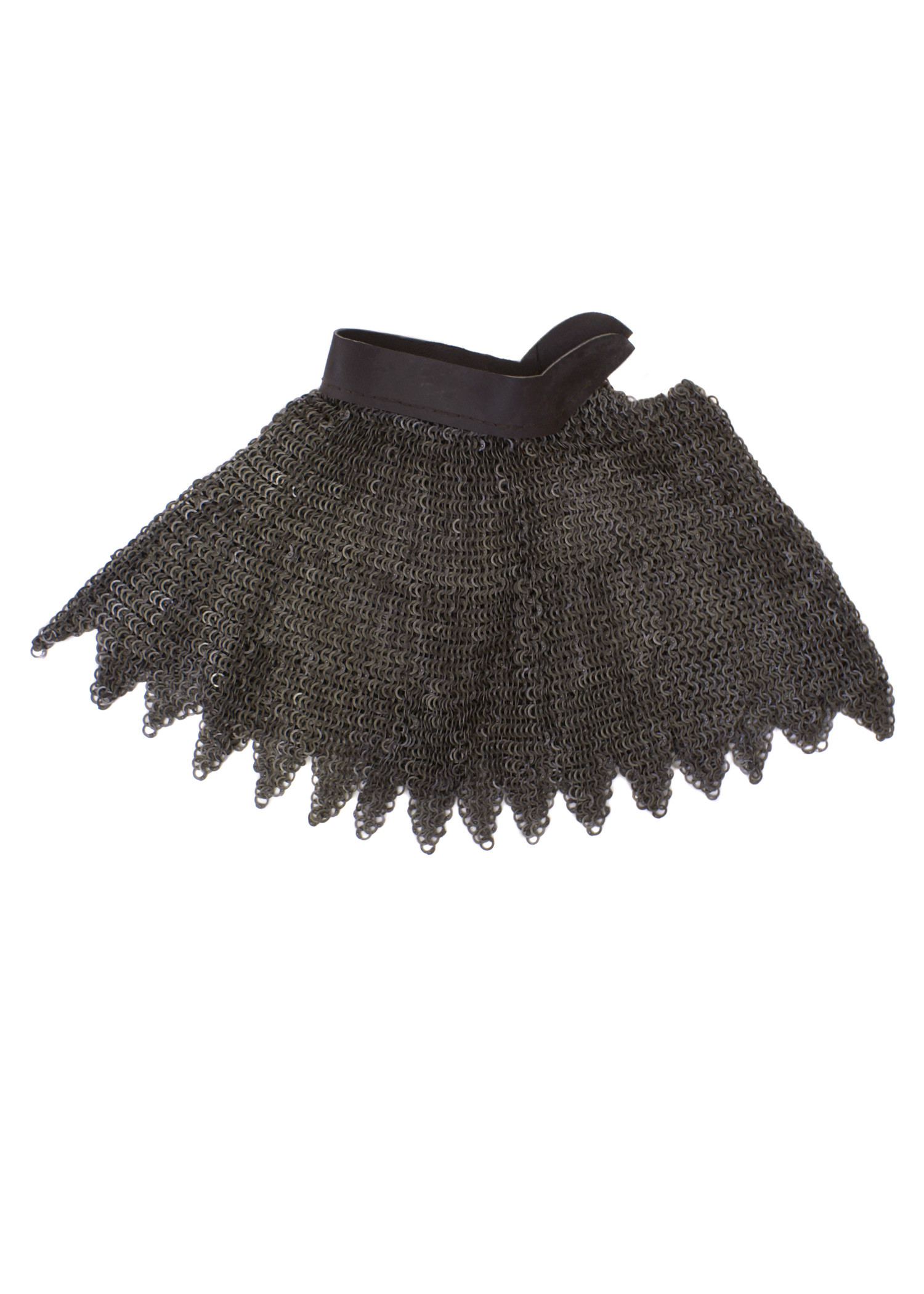 Gola manto de obispo anillas planas remachadas, 8 mm.