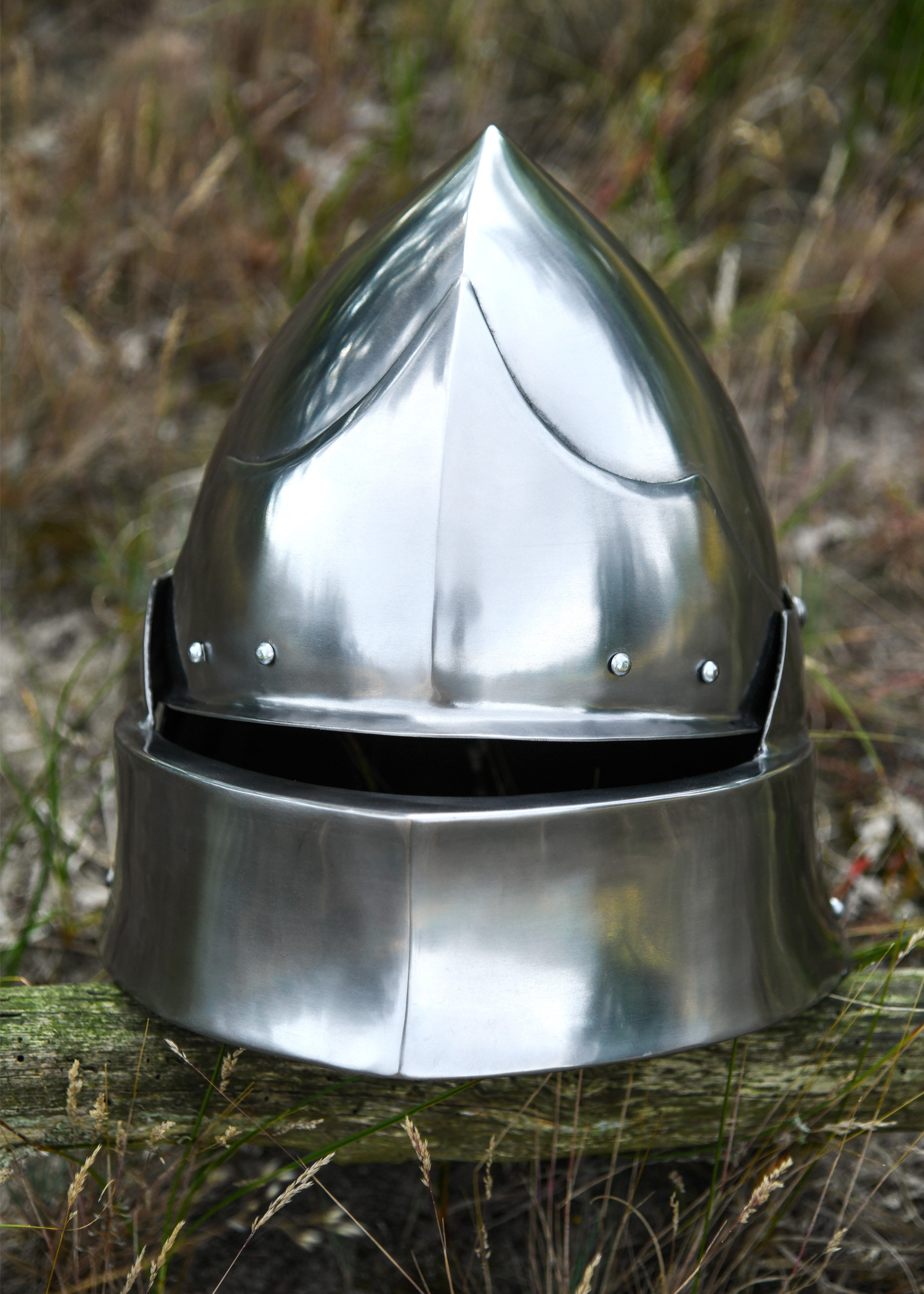 Casco Coventry Sallet funcional, s. XV