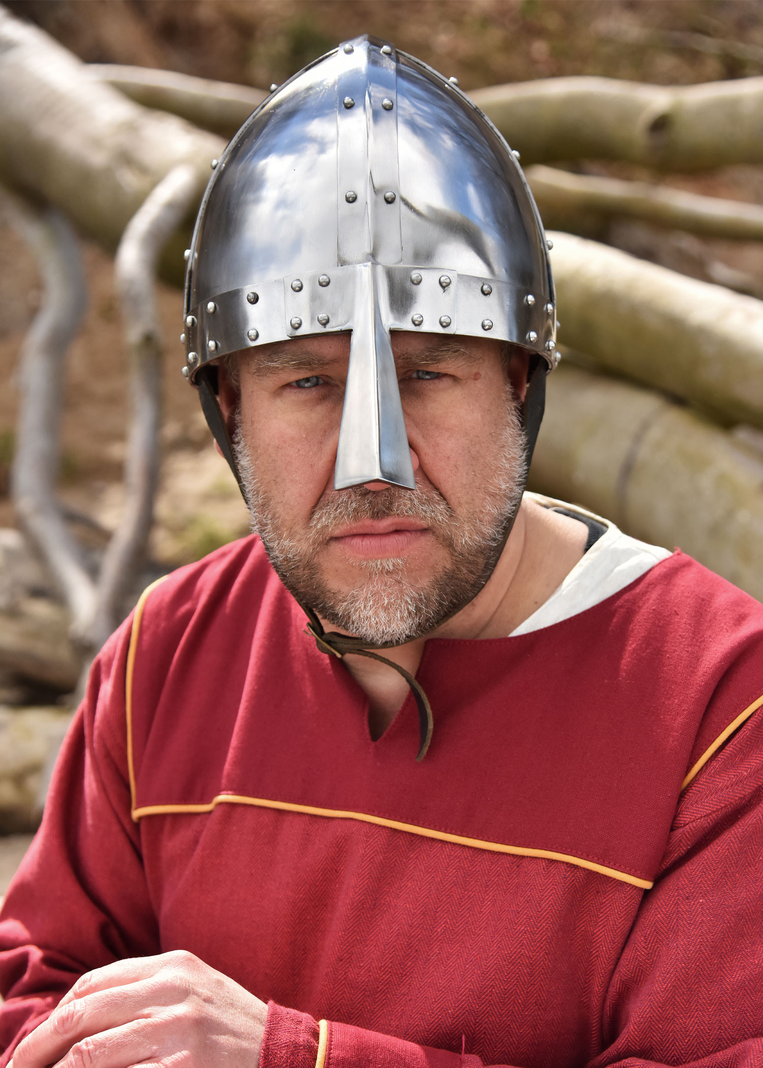 Casco Spangenhelm funcional, s. XI