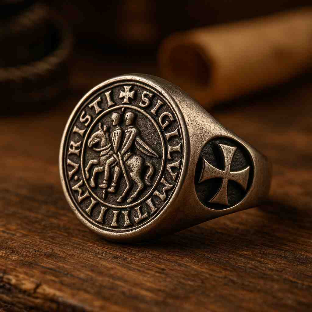 Anillo caballeros templarios