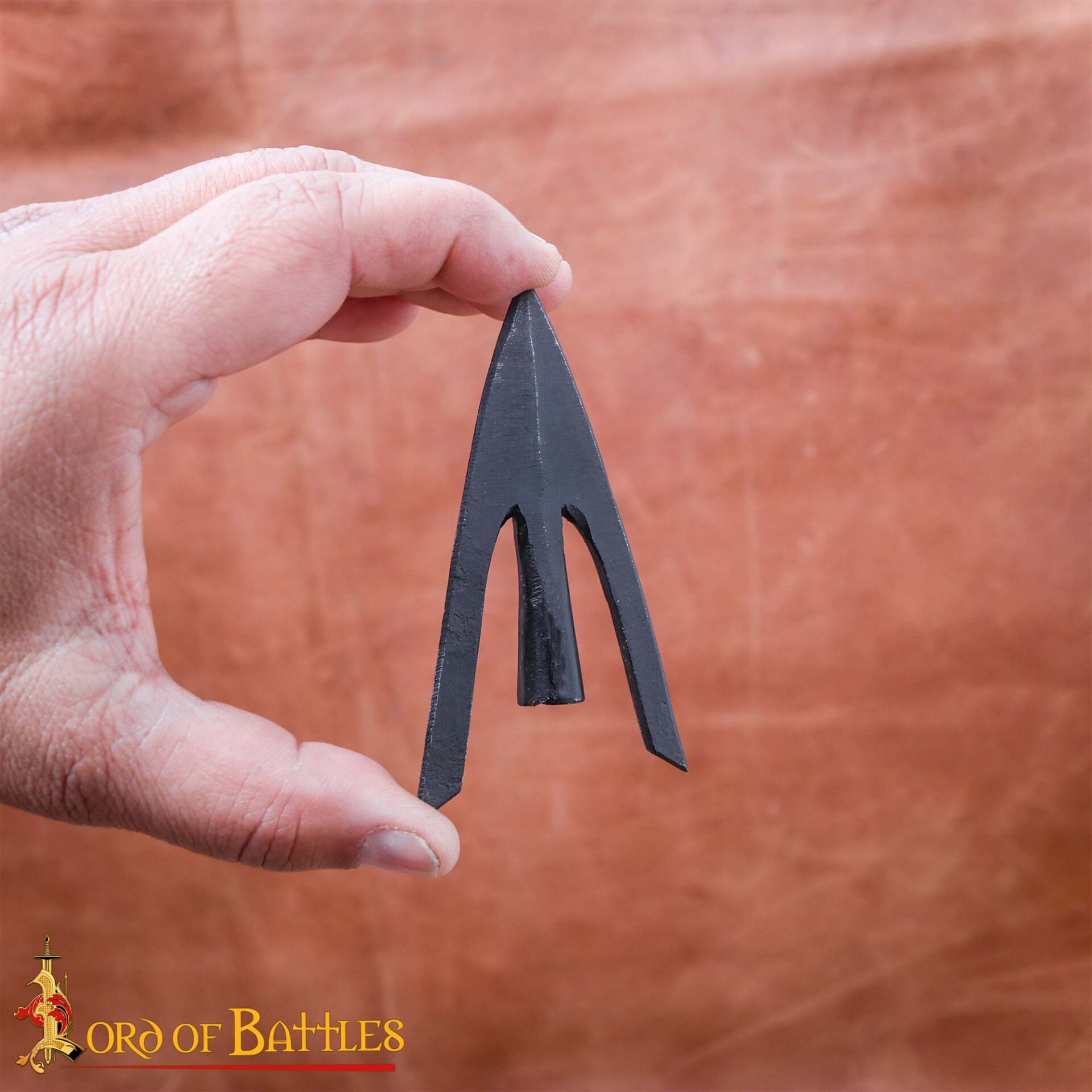 Set 3 puntas de flecha modelo cola de golondrina (8,5 cm.)