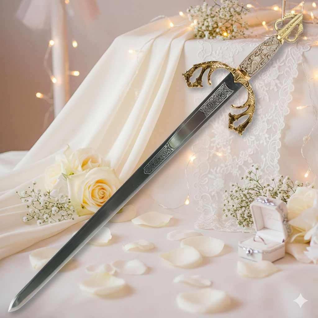 Espada Tizona para bodas (sin texto personalizado grabado)