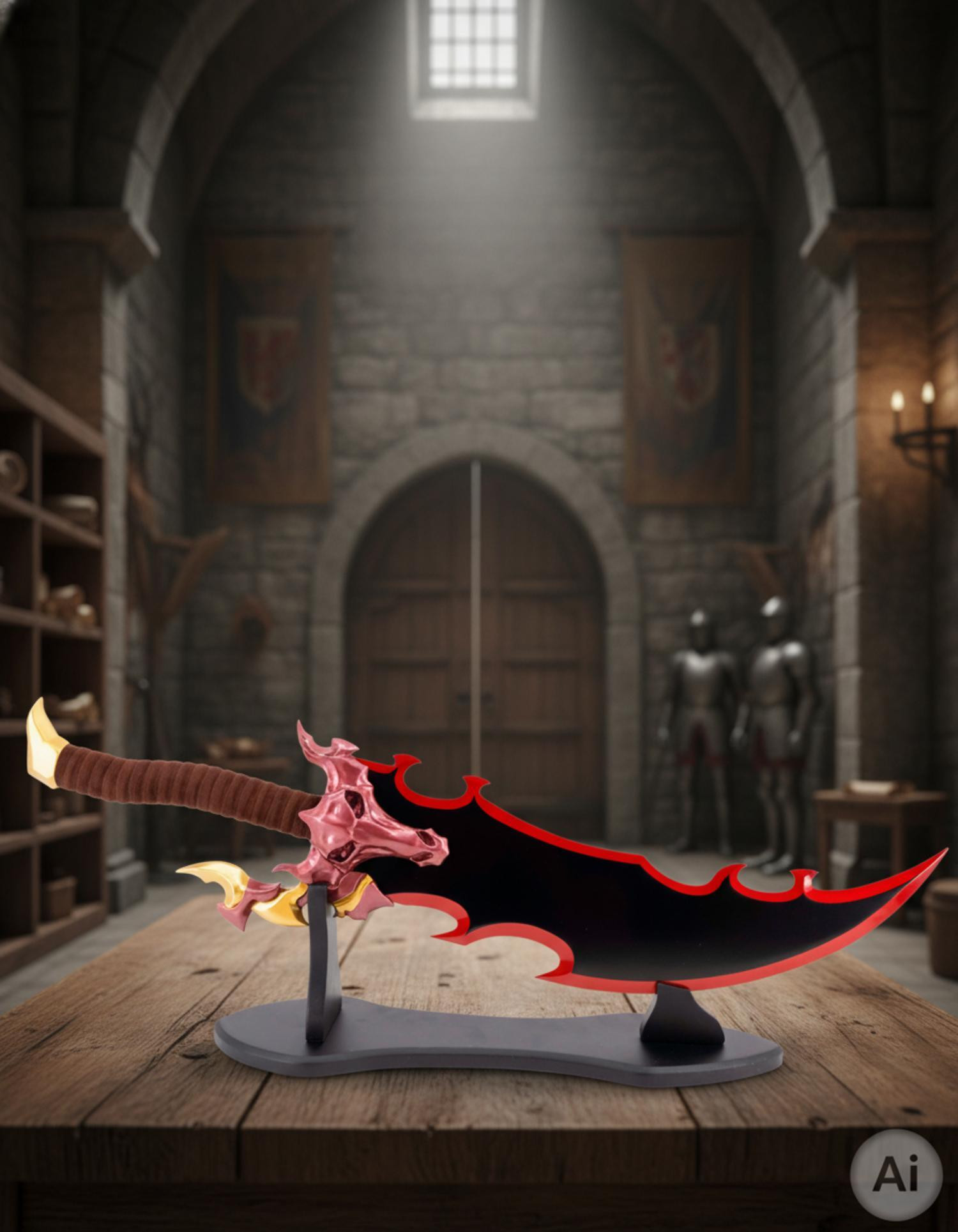 Espada corta del Rey Demonio de Solo Leveling