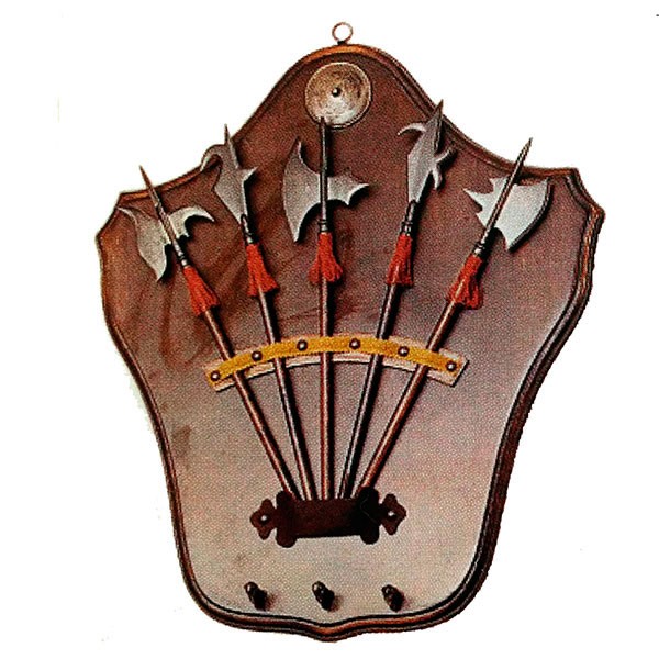 Soporte medieval para colgar llaves 