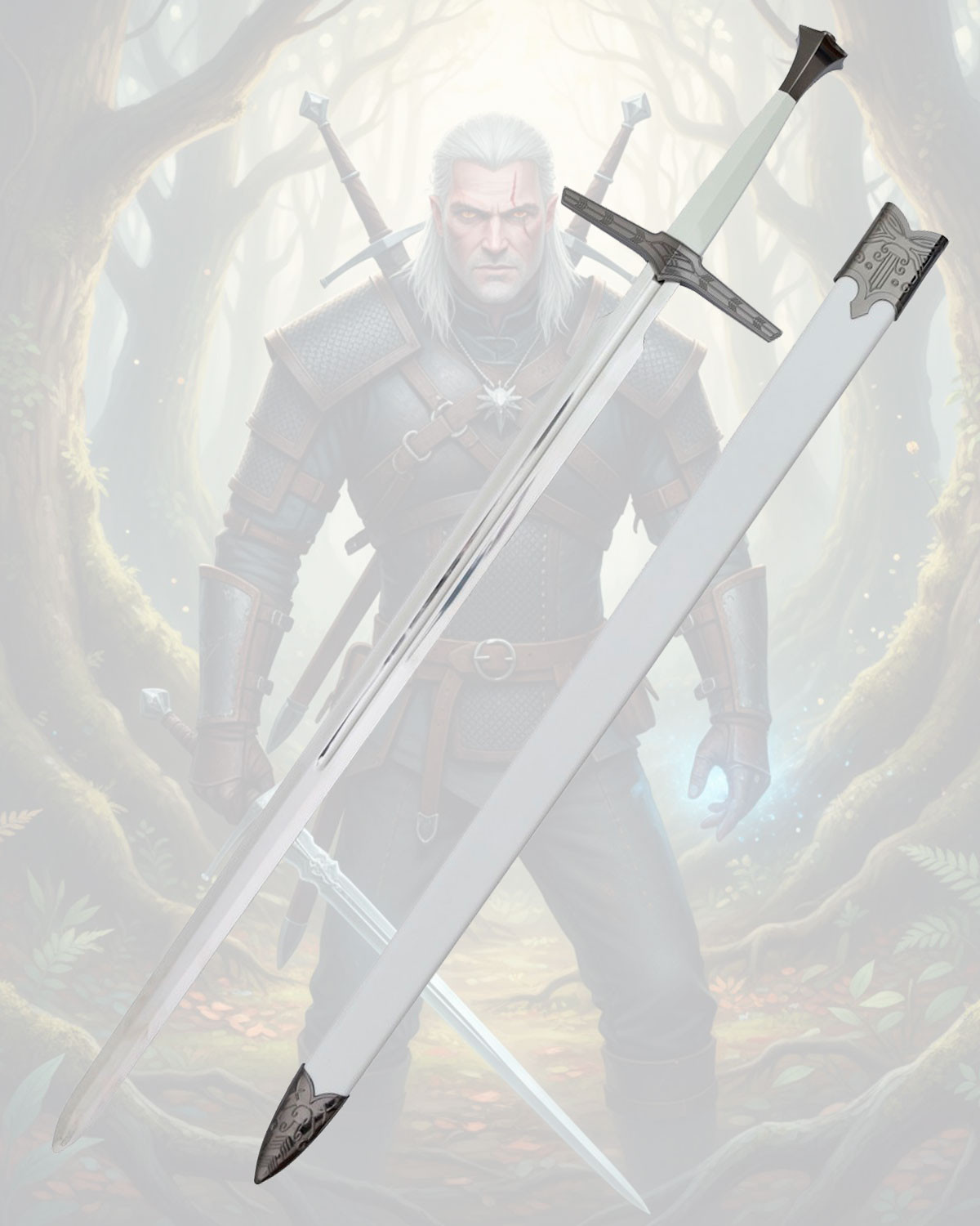 Espada blanca no oficial de The Witcher, serie Netflix