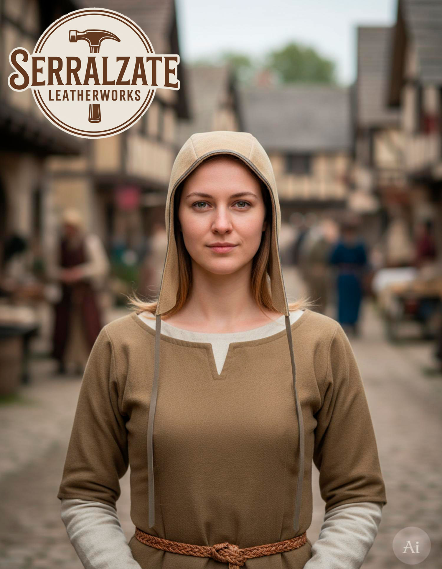 Crespina medieval explorador - Beige claro