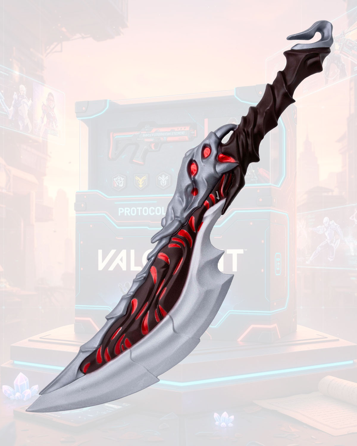 Daga decorativa del Valorant, réplica No oficial