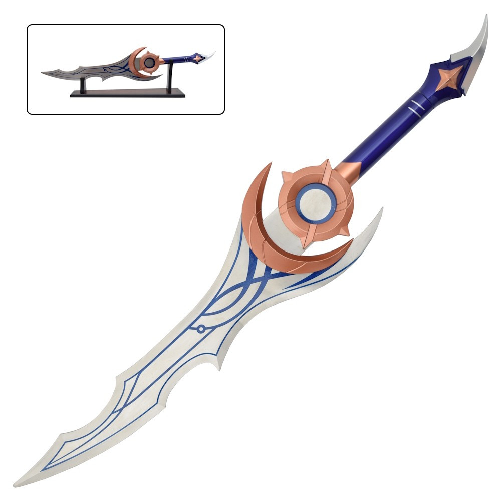 Réplica no oficial Daga Sombra Lunar Solo Leveling con soporte