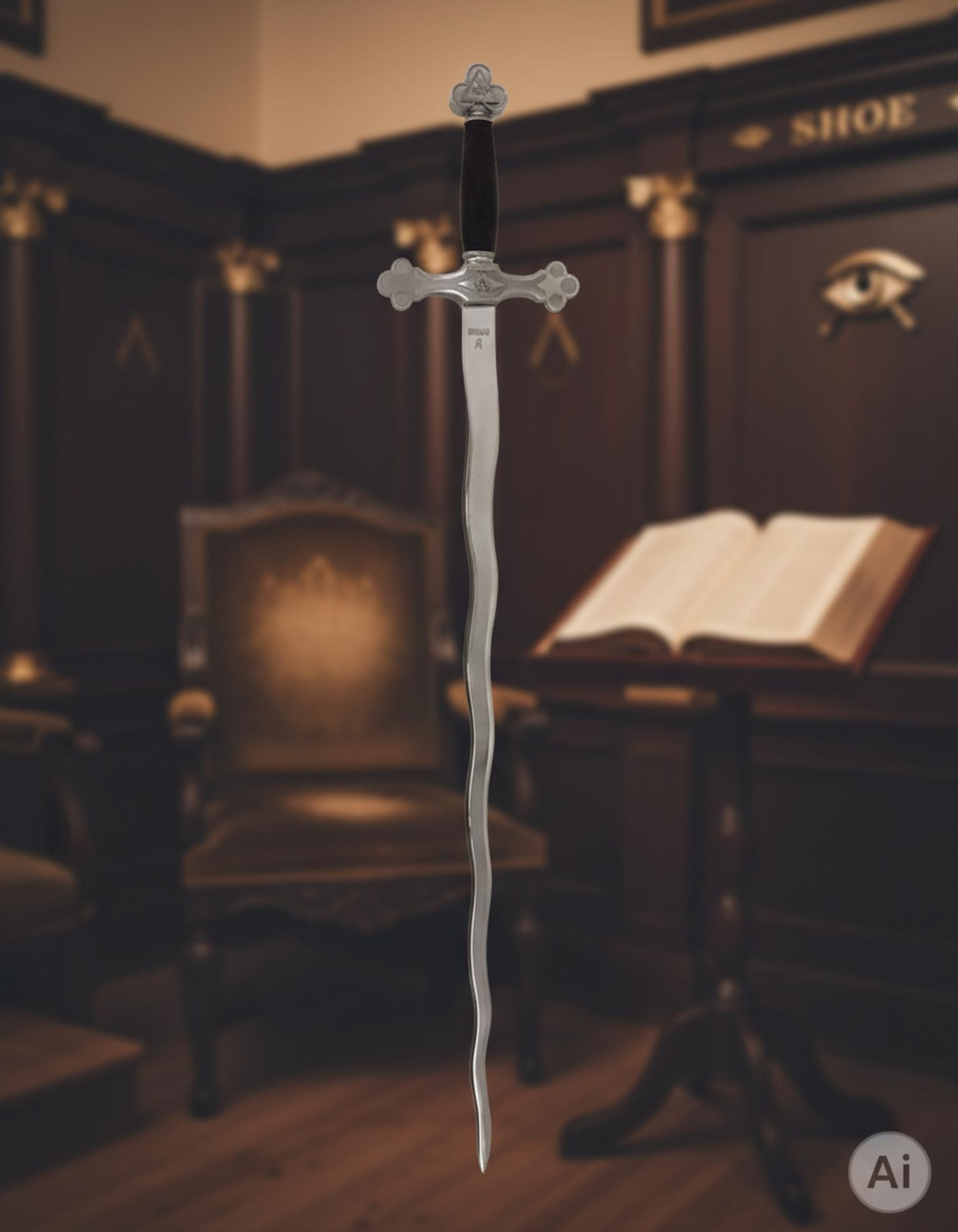 Espada Logia Masónica Flamígera