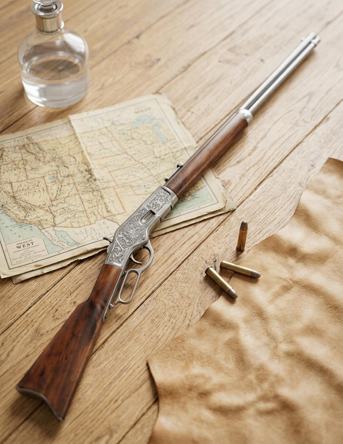 Rifle 73 de Winchester año 1873 (99 cms.)