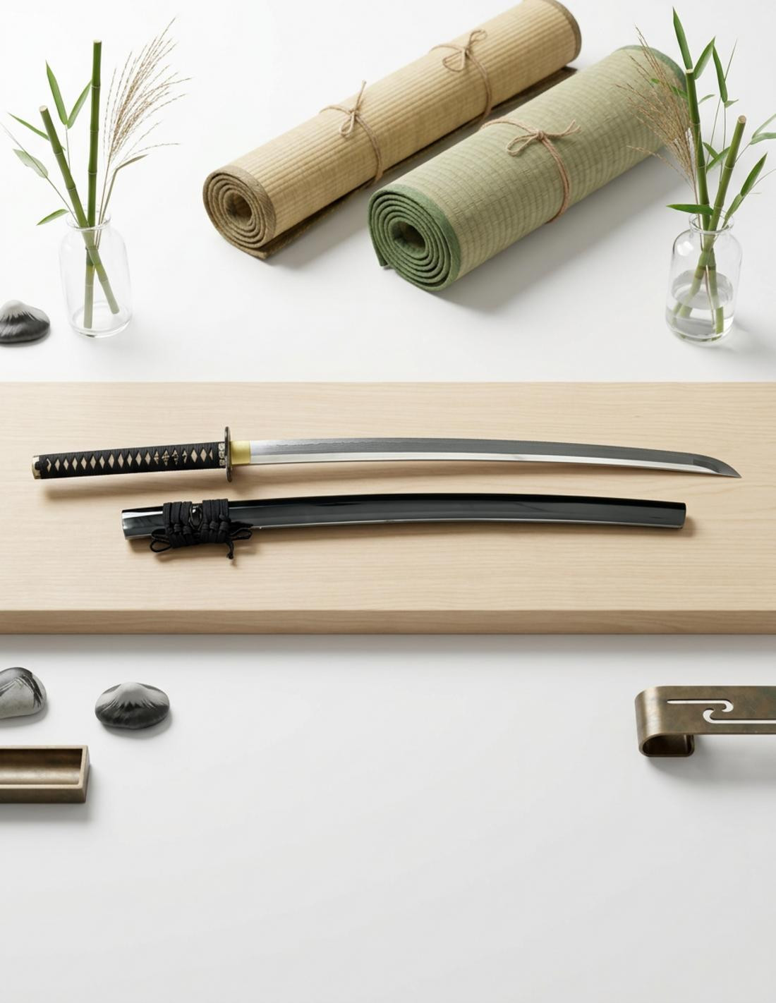 Katana viento y trueno ideal para Tameshigiri