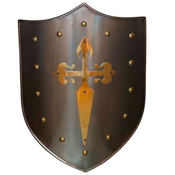 Escudo Cruz Santiaguista latonado