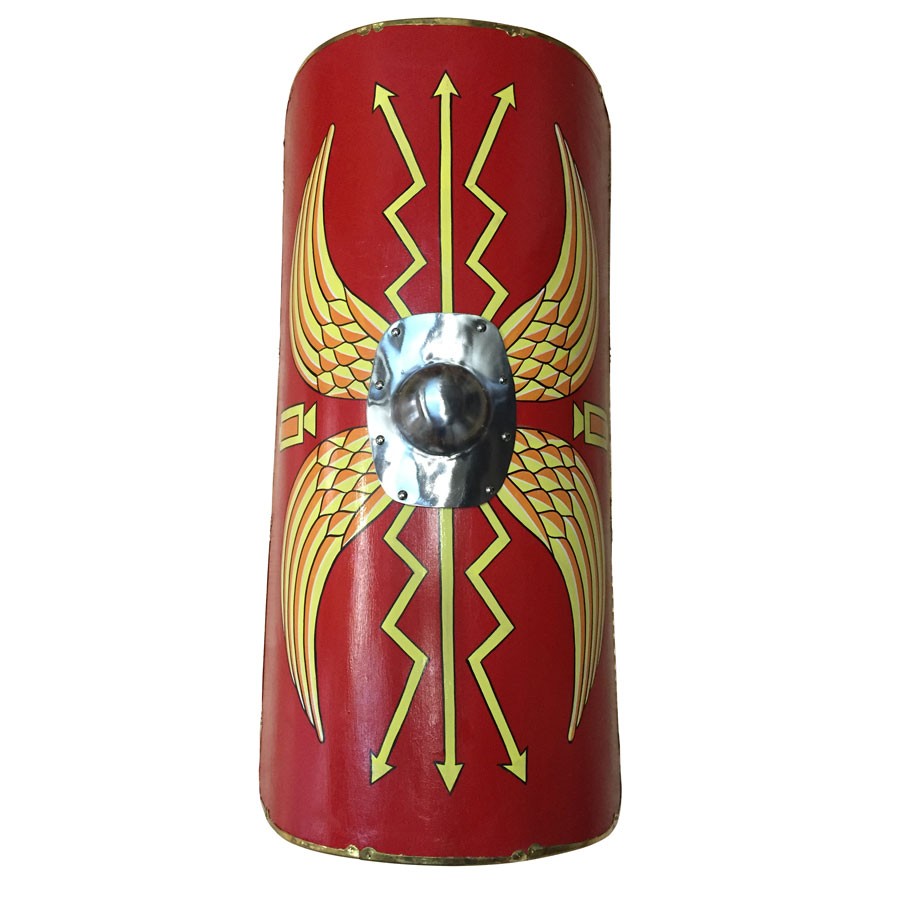 Escudo Romano tortuga - Umbo plateado