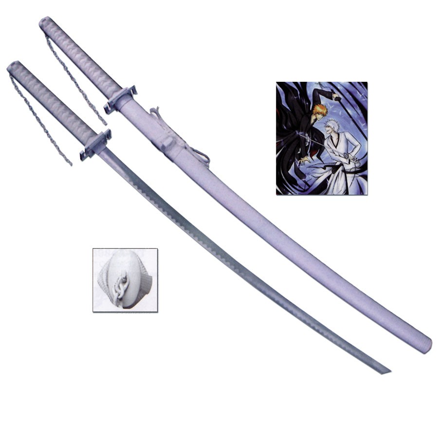 Katana Zanpakuto Hollow blanco, Bleach
