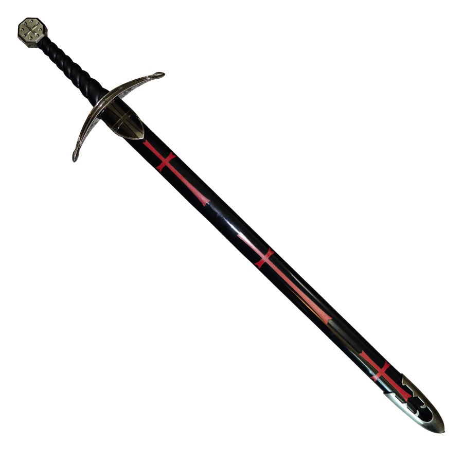 Espada templarios con vaina